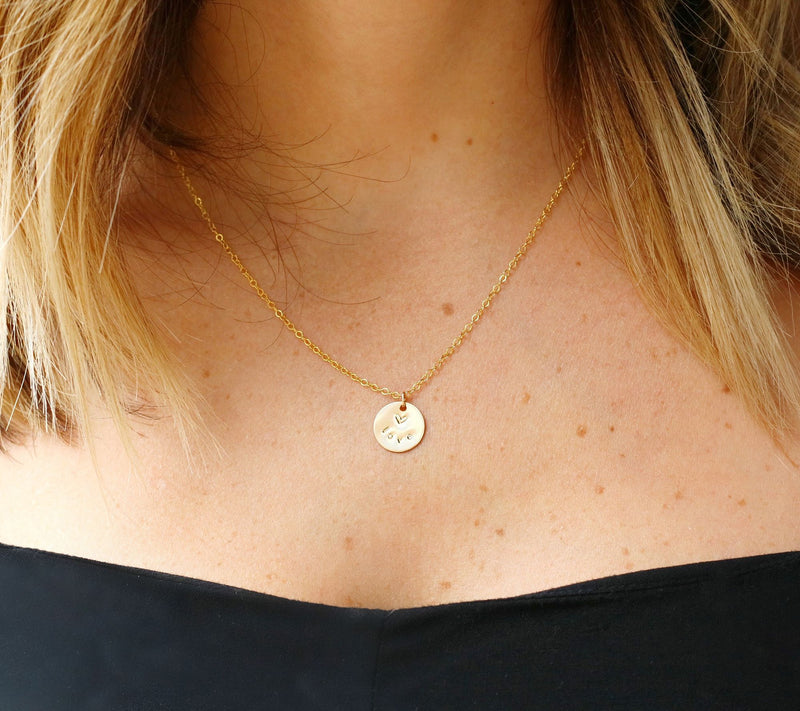 Taudrey Inspirational Coin 18" Adjustable Necklace — View 5