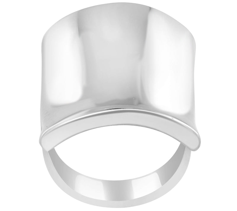 Steel by Design Bold Square Ring — View 4