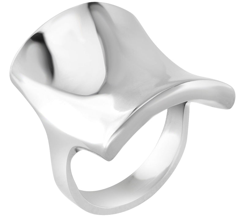 Steel by Design Bold Square Ring — View 3