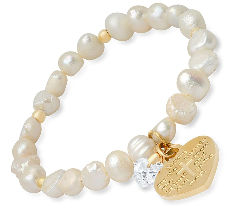 Steel by Design Swarovski Crystal Charm Bracelet — View 5