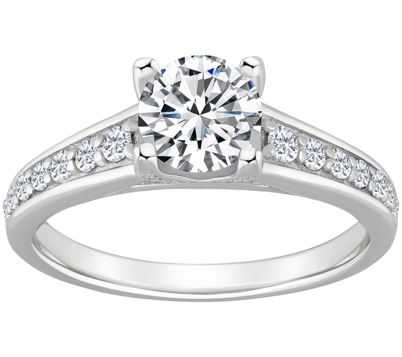 Affinity 1.25 cttw Diamond Engagement Rin g, 14K Gold — Main view