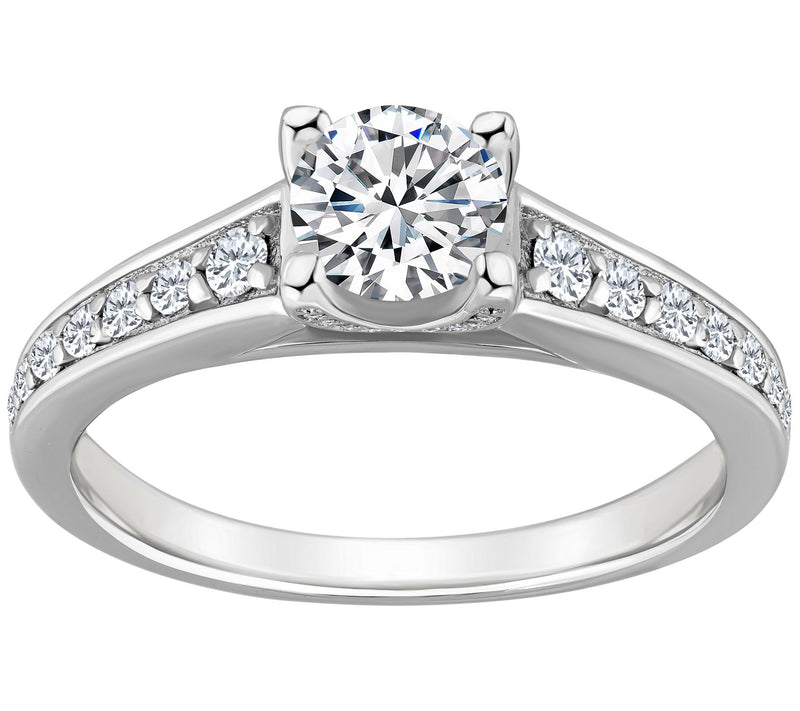 Affinity 1.05 cttw Diamond Engagement Rin g, 14K Gold — Main view