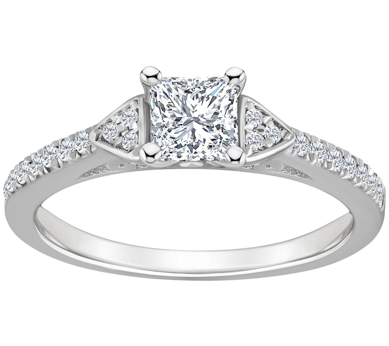 Affinity 0.65 cttw Diamond Engagement Rin g, 14K Gold — Main view