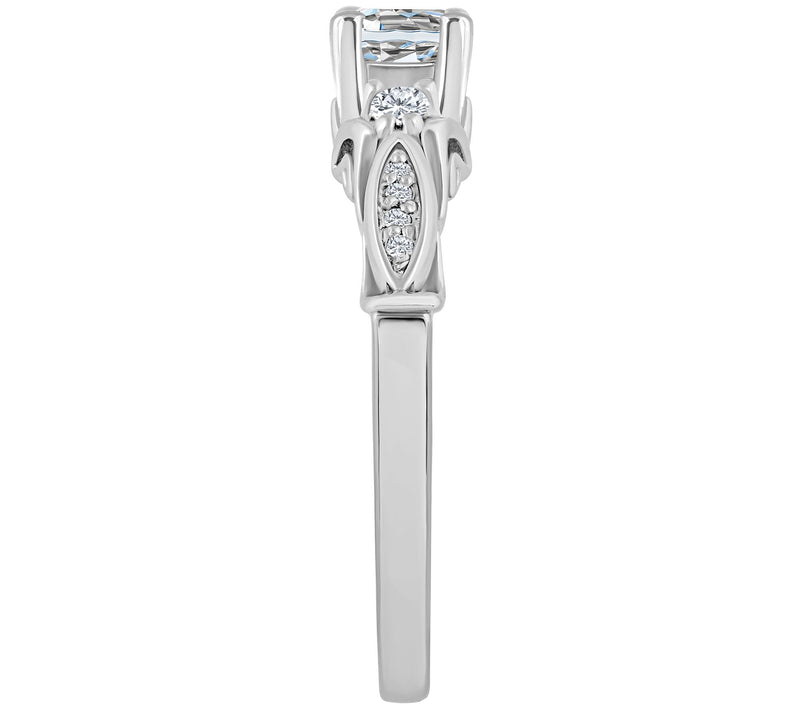 Affinity 0.50 cttw Diamond Engagement Rin g, 14K Gold — View 7