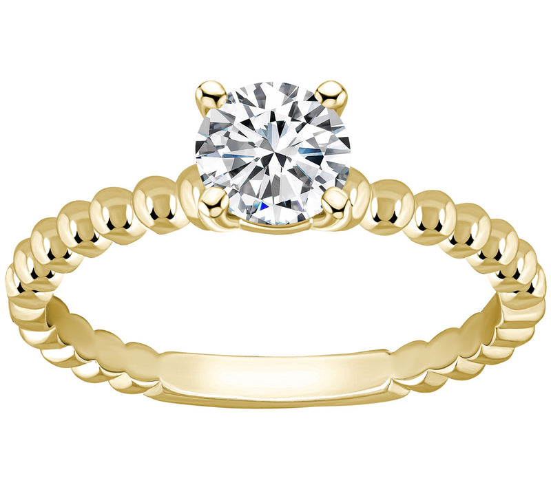 Affinity 0.75 cttw Diamond Solitaire R ing, 14K Gold — View 5