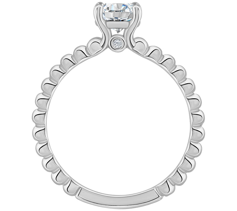Affinity 0.75 cttw Diamond Solitaire R ing, 14K Gold — View 6