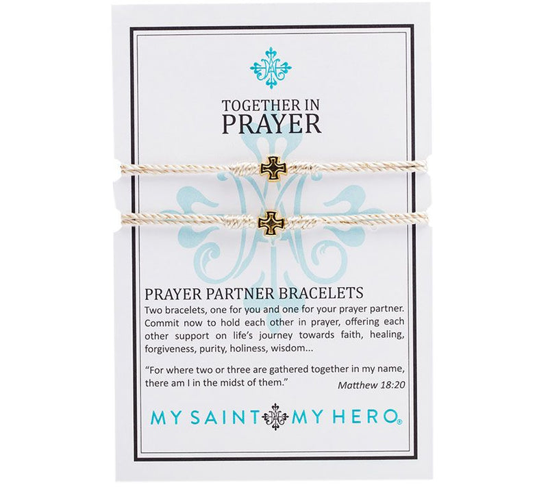 My Saint My Hero Prayer Partner Bracelets — View 2