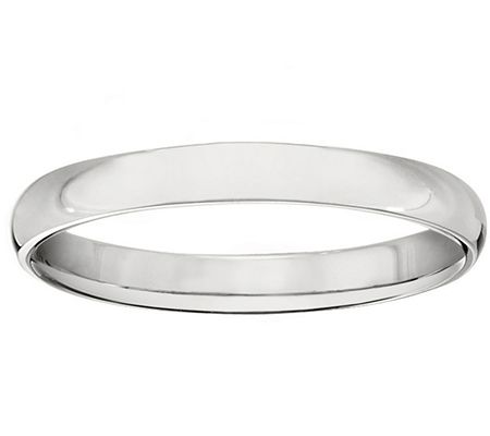 Women's 18K White Gold 3mm Comfort Fit WeddingBand — Main view