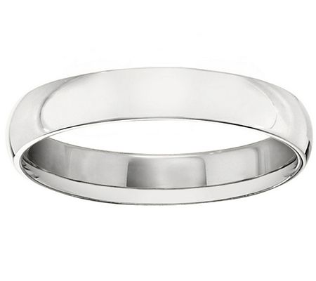 Women's 14K White Gold 4mm Comfort Fit Weddingand — Main view