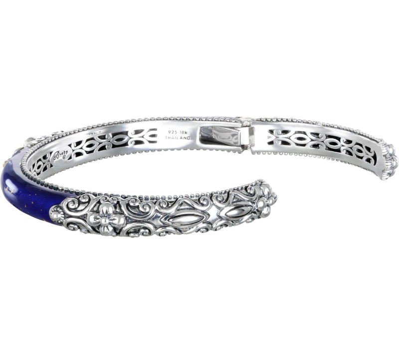 Barbara Bixby Sterling & 18K Enamel Cuff — View 7