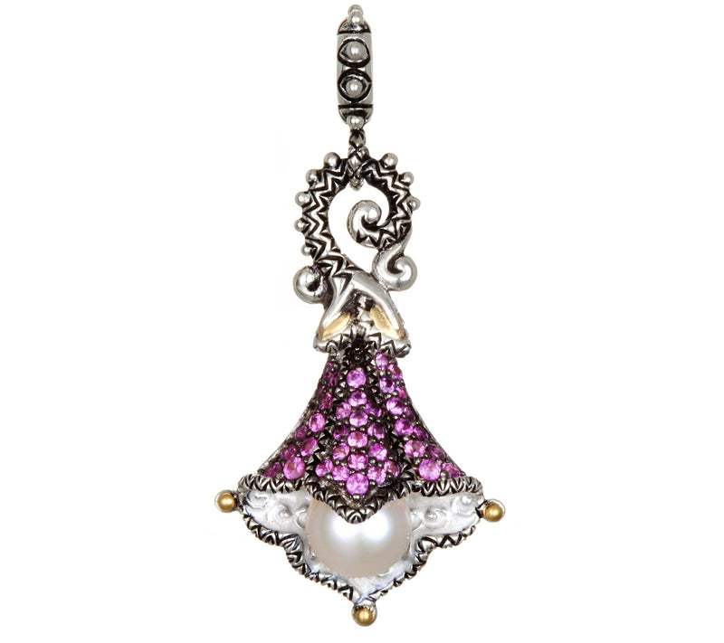 Barbara Bixby Sterling & 18K Pendant — Main view