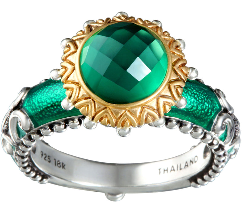 Barbara Bixby Sterling & 18K Doublet Ring — Main view