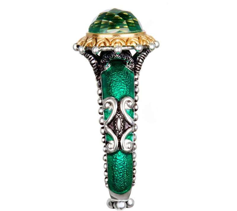 Barbara Bixby Sterling & 18K Doublet Ring — View 7