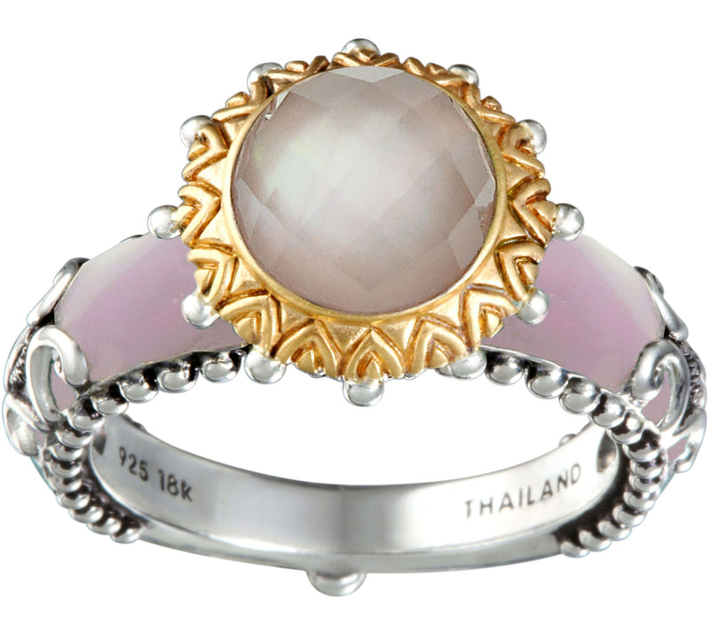 Barbara Bixby Sterling & 18K Doublet Ring — View 5