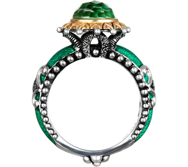 Barbara Bixby Sterling & 18K Doublet Ring — View 6