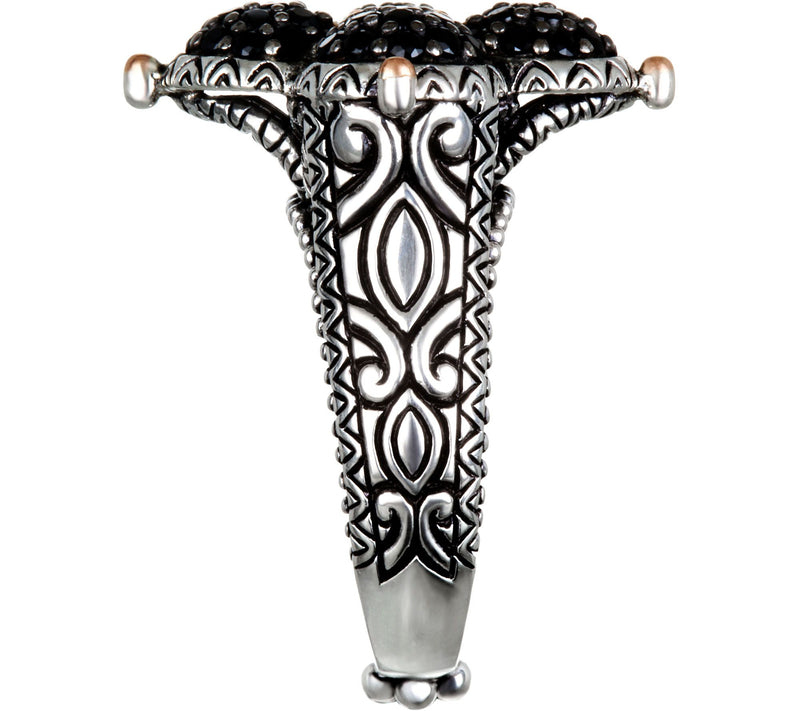 Barbara Bixby Sterling & 18K 1.00 cttw GemstoneRing — View 3