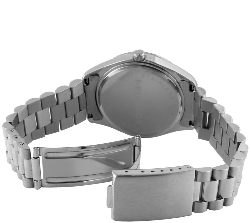 Peugeot Men's Stainless Bedford Bracelet Watch — View 6