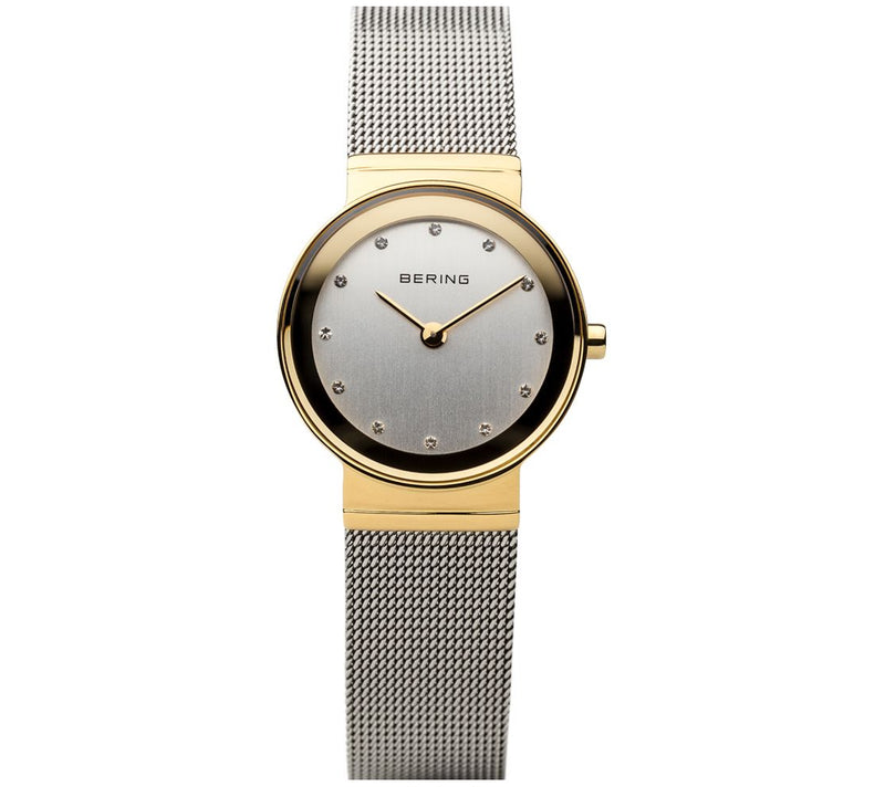 Bering Women's Two-Tone Stainless Mesh BraceletWatch — Main view