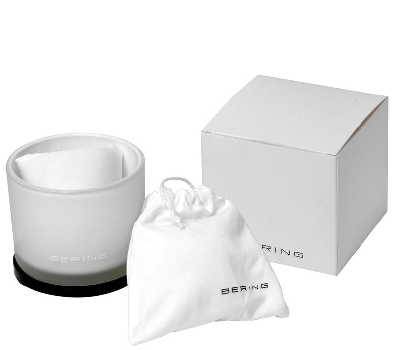 Bering Women's Stainless & White Ceramic Bracelet Watch — View 2