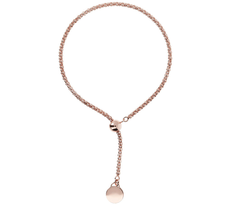 Bronzo Italia Adjustable Popcorn Bracelet — View 8