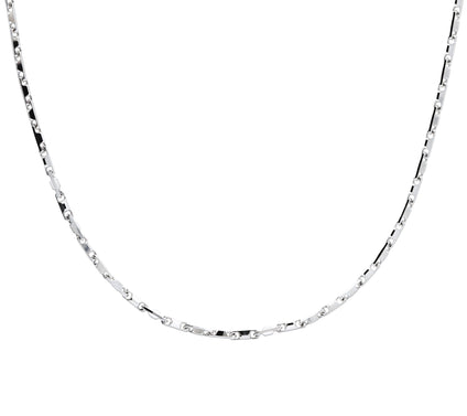 UltraFine Silver 22" Bold Fancy Link Necklace 25.7g
