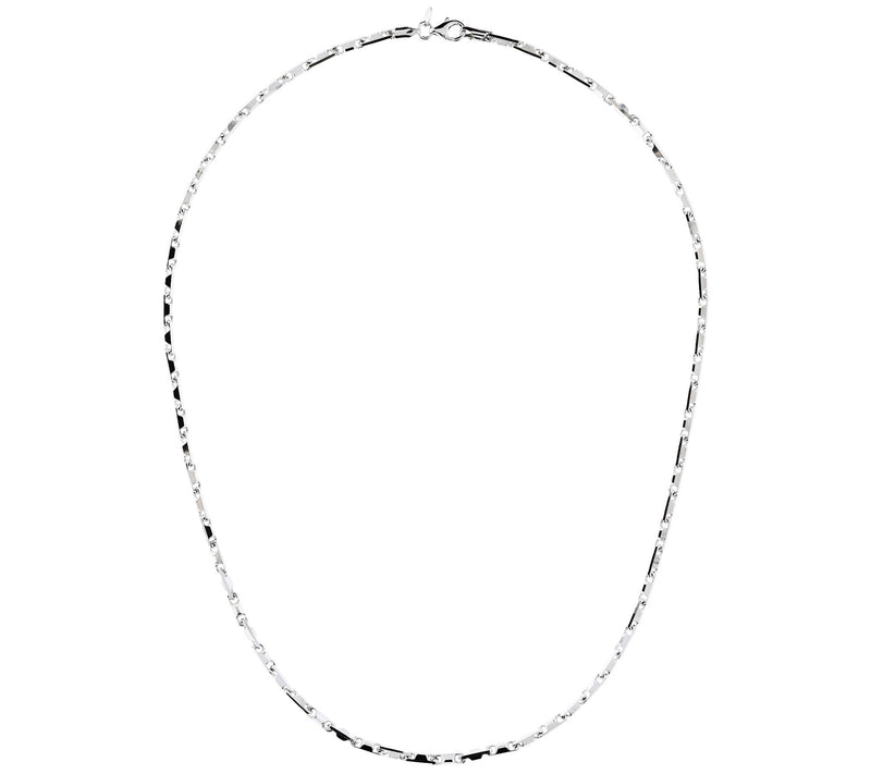 UltraFine Silver 22" Bold Fancy Link Necklace 25.7g — View 2