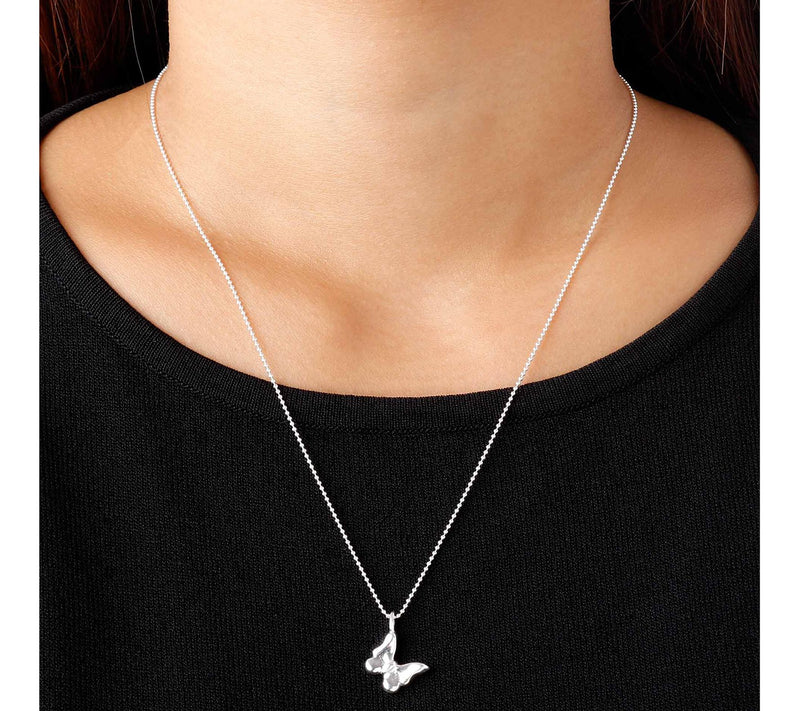 UltraFine Silver Novelty Pendant w/18" Bead Chain — View 3