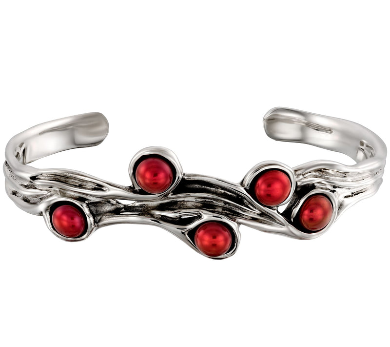 Hagit Sterling Silver Cuff — View 3