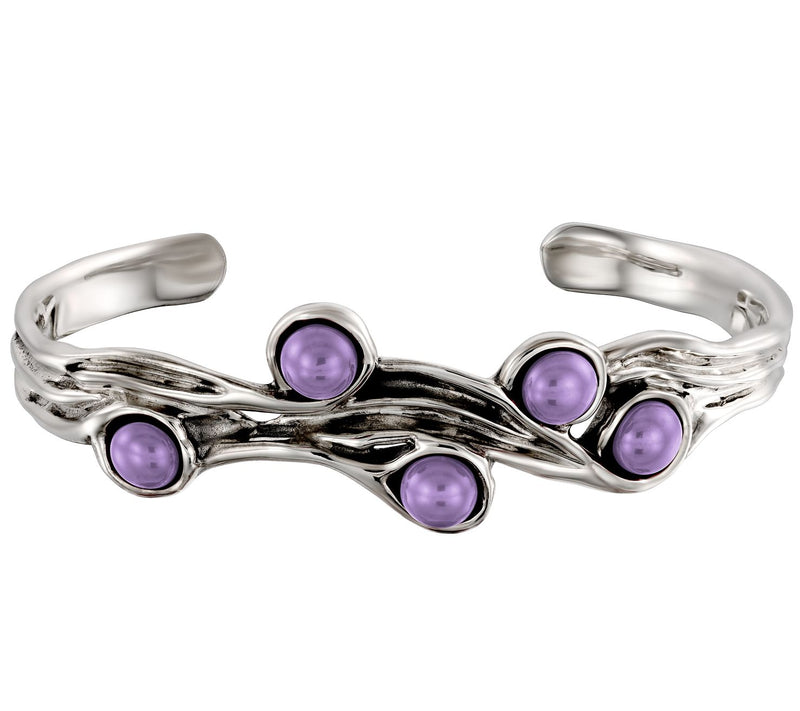 Hagit Sterling Silver Cuff — View 7