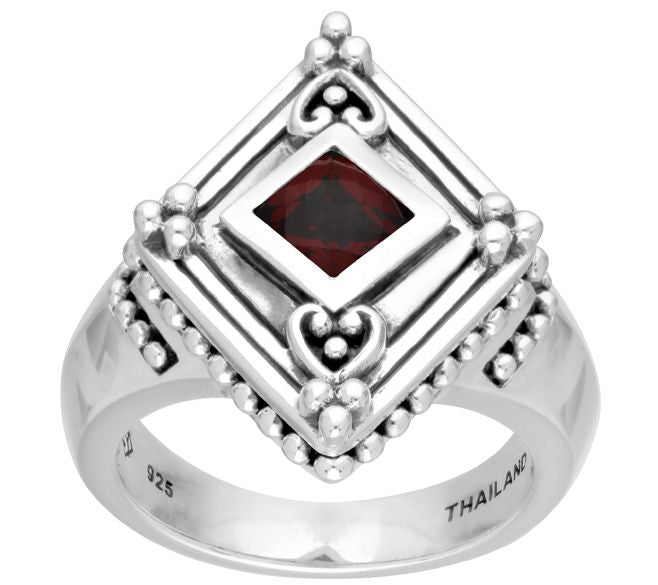 Elyse Ryan Sterling Silver Gemstone Ring — View 7