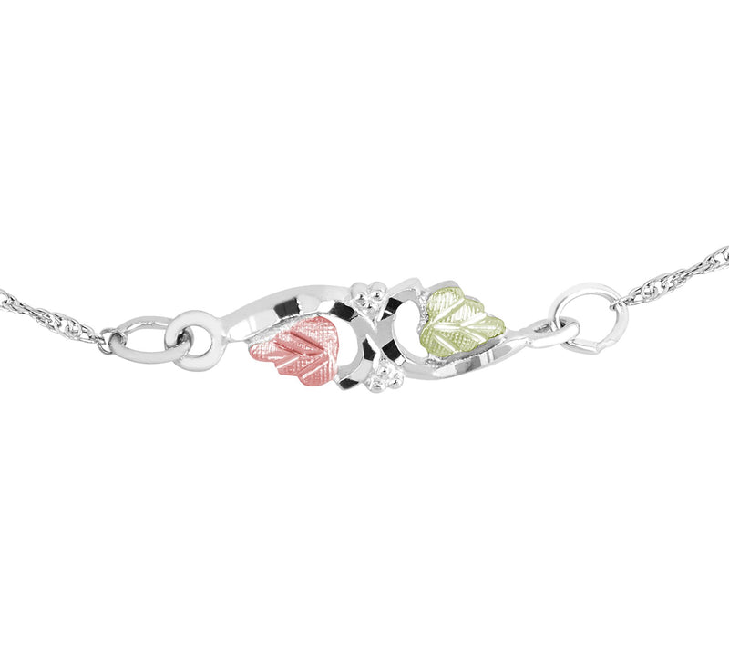 Black Hills Gold Sterling/12K Anklet — View 2