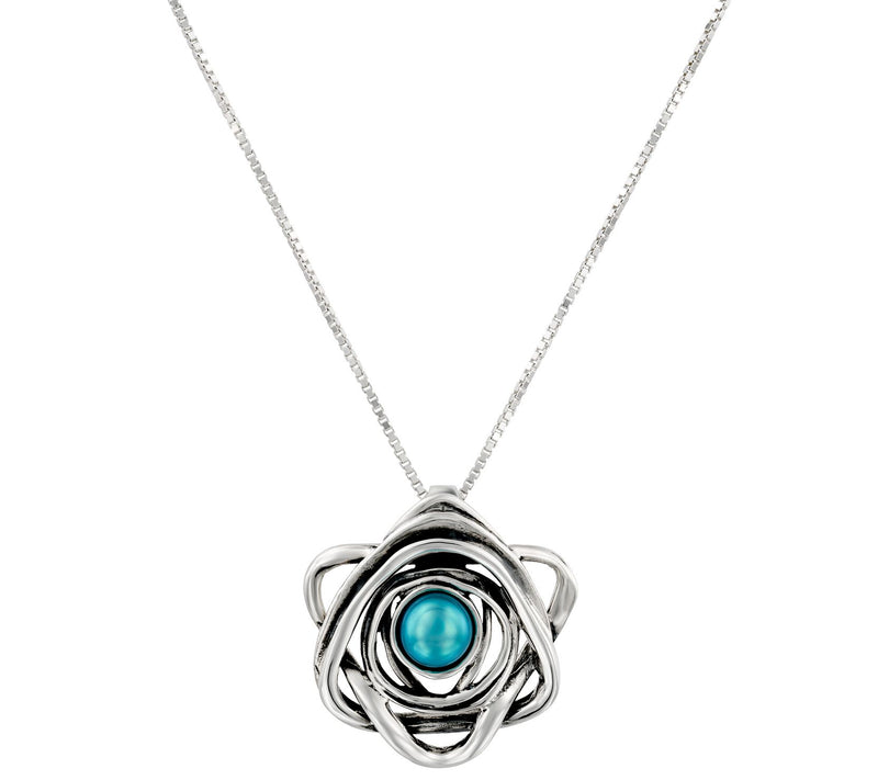 Hagit Cultured Pearl Pendant with Chain, Sterling — View 5