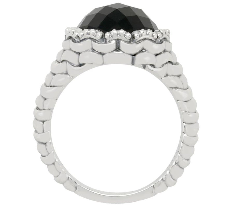 Tiffany Kay Studio Sterling Textured Gemstone Ring — View 7