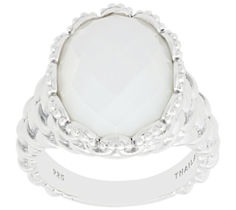 Tiffany Kay Studio Sterling Textured Gemstone Ring — View 3