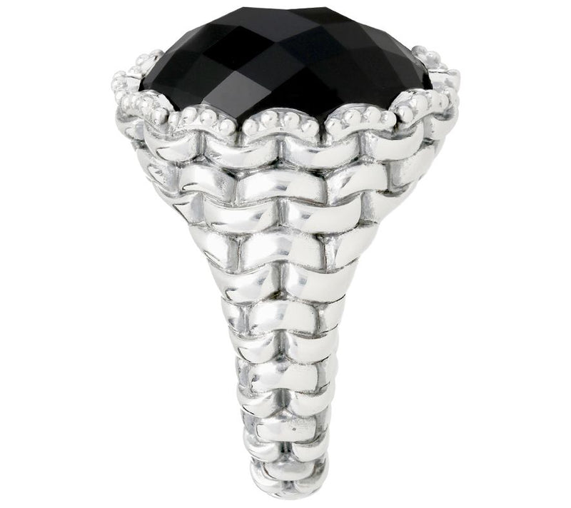 Tiffany Kay Studio Sterling Textured Gemstone Ring — View 6
