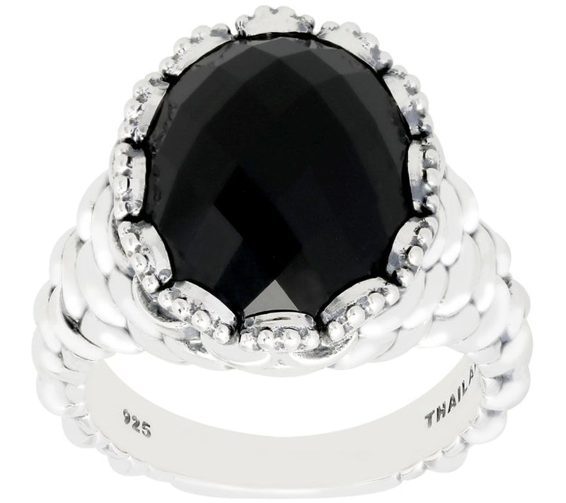 Tiffany Kay Studio Sterling Textured Gemstone Ring — View 5