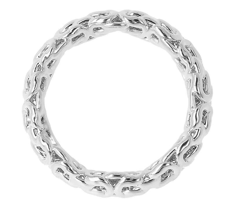 BellaOro Polished Byzantine Band Ring, 14K — View 6