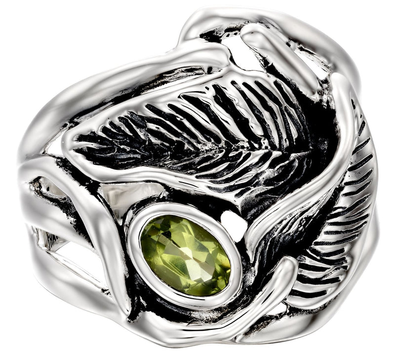 Hagit Sterling 0.50 ct Peridot Ring — View 4