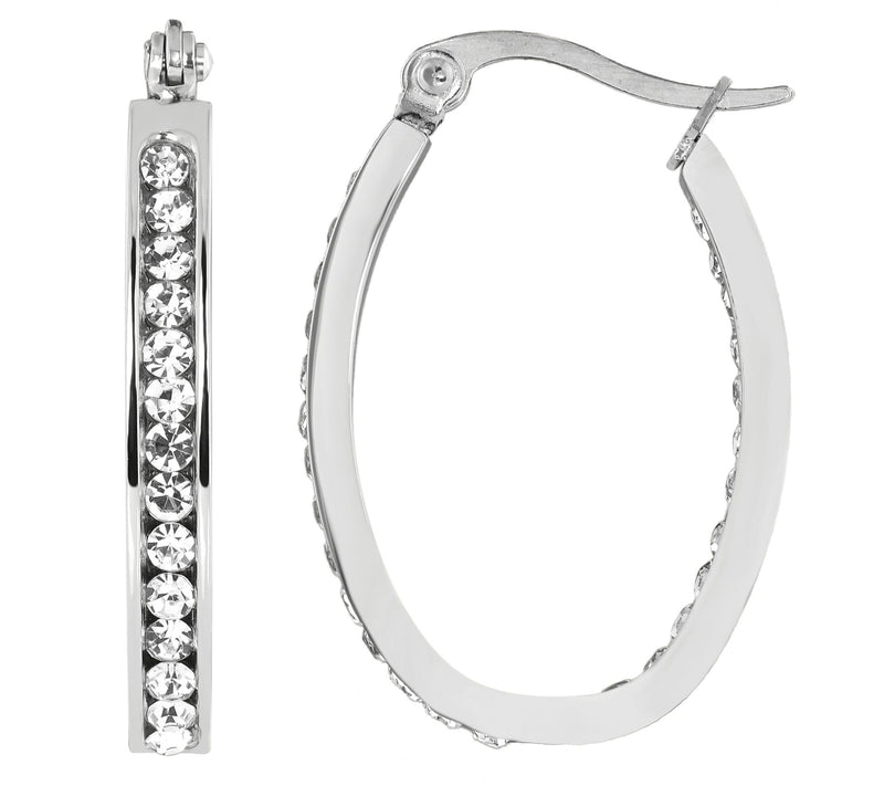 Steel by Design 1" Oval Inside Out Hoop — View 5
