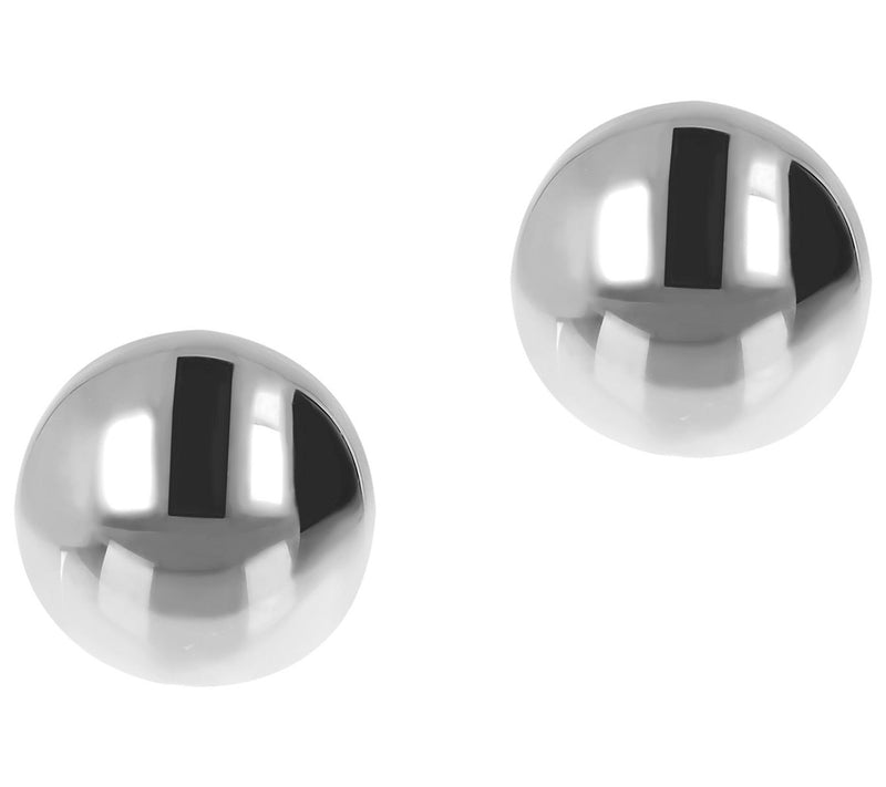 Veronese 18K Clad 12mm Round Bead Earrings — View 5