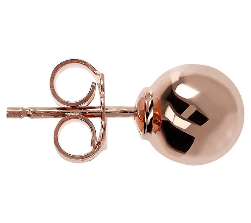 Veronese 18K Clad 8mm Round Bead Earrings — View 8
