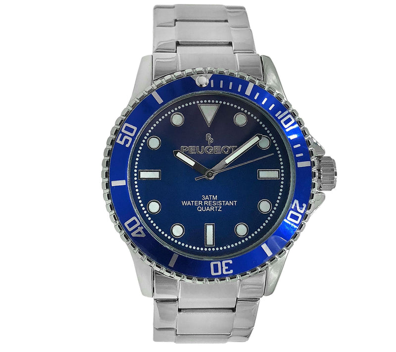 Peugeot Men's Stainless Steel Bracelet Watch — View 7