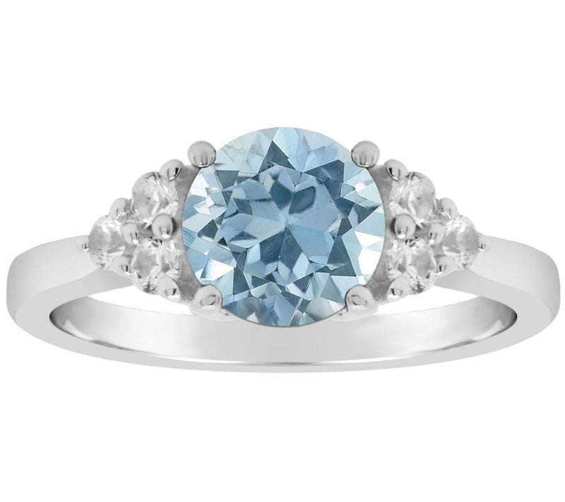 Affinity Gems Round Gemstone or Cultured PearlRing, Sterling — View 13