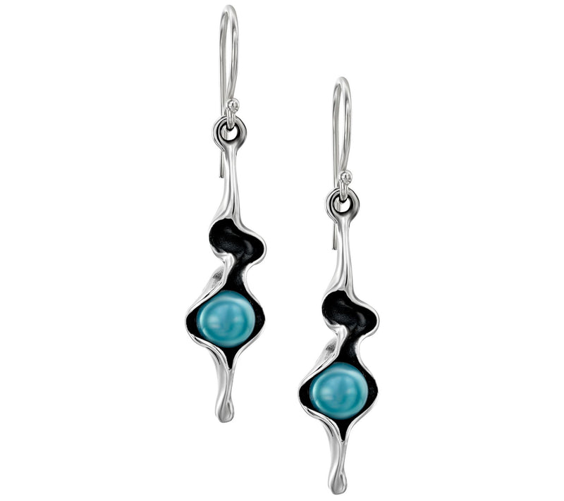 Hagit Sterling "Pea in a Pod" Cultured Pearl Earrings — View 5