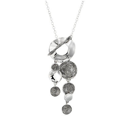 Hagit Sterling Cascading Necklace