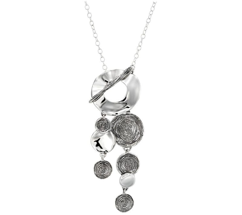 Hagit Sterling Cascading Necklace — Main view