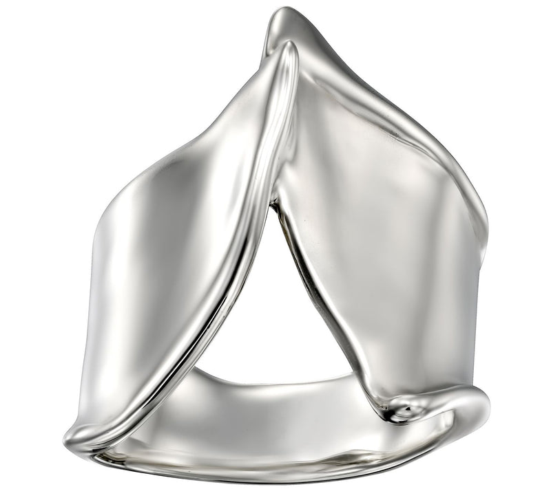 Hagit Sterling Crossover-Style Ring — Main view