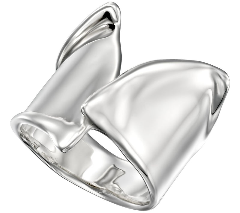 Hagit Sterling Crossover-Style Ring — View 3