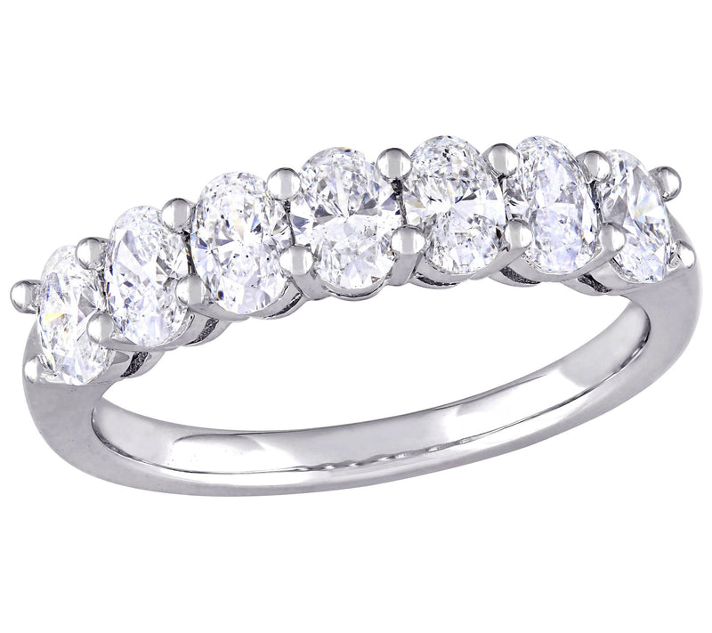 Affinity Oval Diamond Band Ring, 14K 1.30 cttw — Main view