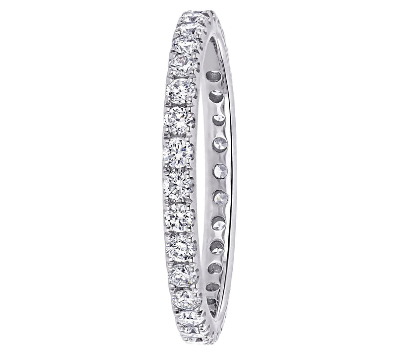 Affinity Diamond Eternity Ring, 14K 9/10 cttw — View 2